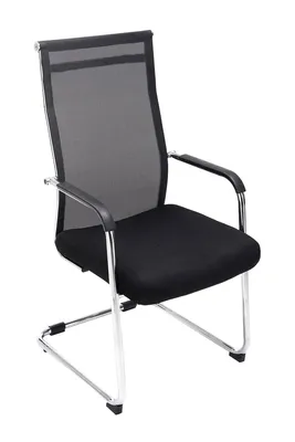 Produktbild von Besucherstuhl Brenda V2, Farbe:schwarz