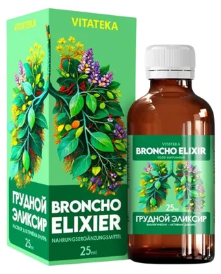 Obrázek produktu pro Broncho elixír - 25 ml - Vitateka