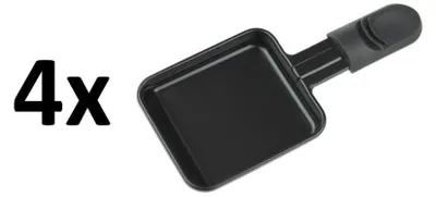 Produktbild von 4x Severin 1440048 Pfännchen, Pfanne für RG2683 Raclette