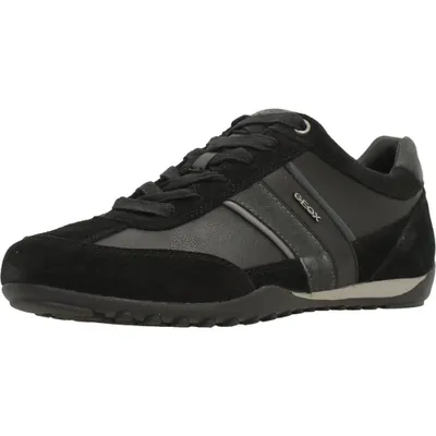 Produktbild von Geox WELLS Herrenschuhe - sportliche Halbschuhe - Schnürschuhe schwarz NEU