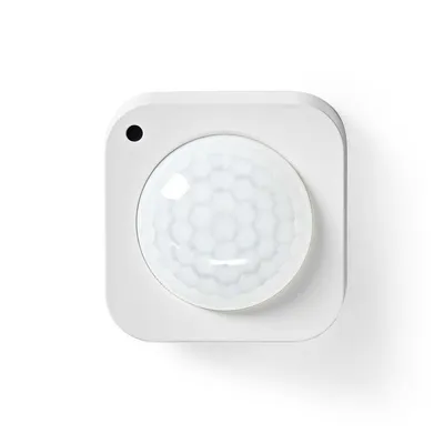 Produktbild von Nedis SmartLife-Bewegungssensor - Lichtsensor - Batteriebetrieben / Stromversorgung über USB - Detektorwinkel: 100 ° - Erfassungsbereich: 7 m - Max. Batterie-Lebensdauer: 24 Monate - Weiss