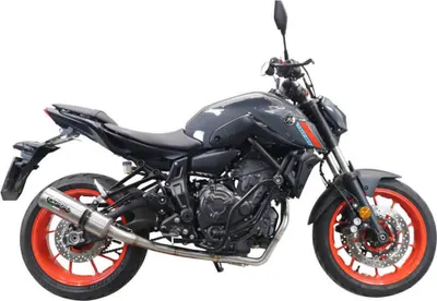 Produktbild von GPR Komplett-Seitenrennauspuff M3 Edelstahl für Yamaha MT-07 2021-2024