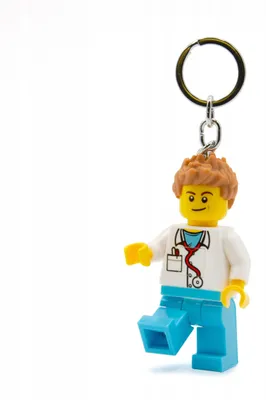 Produktbild von Lego Keyring With Led Torch – Doctor Keyring