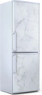 Produktbild von Magnete Dekorative - 70 cm x 190 cm - Küche - Magnetmatte Kühlschrankmagnete - Weiss Marmor