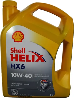 Produktbild von Shell Helix HX6 10W-40 1x5 Liter