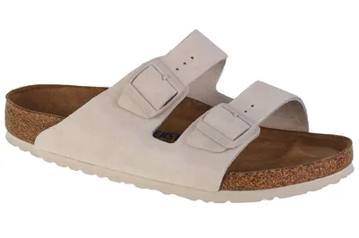 Produktbild von Birkenstock Arizona SFB VL 1024554, Badelatschen, Uni, Weiß, Größe: 40