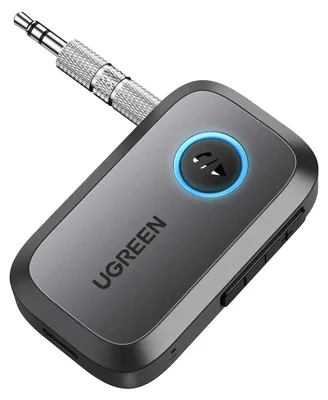 Produktbild von UGREEN Aux Bluetooth 6.0 Adapter Auto Empfänger Klinke für Autoradio(Grau)
