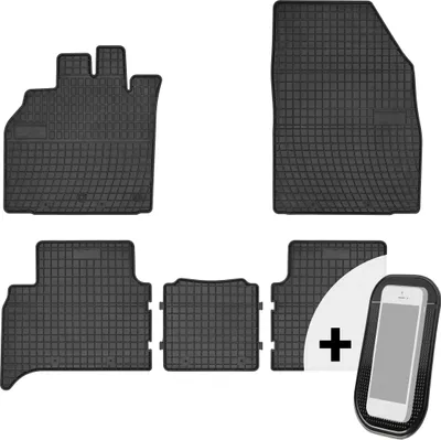 Produktbild von Gummimatten Auto Fußmatten Automatten Passgenau 5-teilig Set - passend für Renault Scenic / Grand 2003-2016