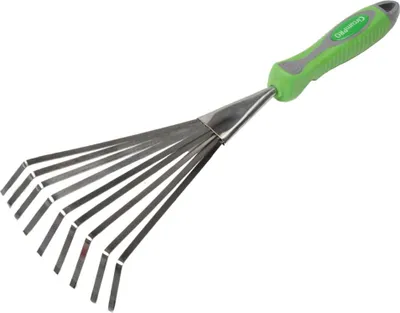Produktbild von floraworld Fächerbesen Edelstahl Ergo-Griff