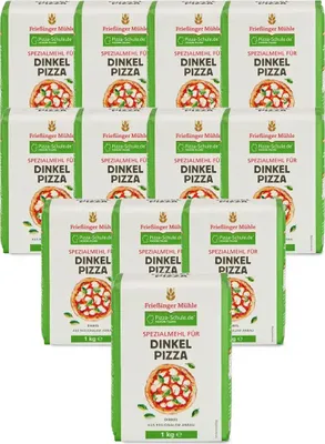 Produktbild von BIELMEIER Spezialmehl für Dinkel-Pizza 12 Stück a 1 kg Frießinger Mühle