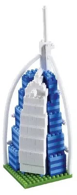 Produktbild von Schäfer Brand DistributionGmbH Burj Alarab 3D Konstruktionsbausatz aus Ministeinen Sonstige
