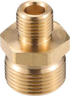 Produktbild von Hochdruckreiniger-Anschluss, G1/4" zu M22x1.5 Adapter Messing Schraubenschlauchanschluss Universal für Hochdruckreiniger Schnellkupplung Messing Kupferton