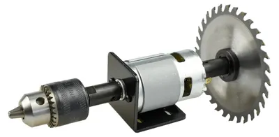 775 Motor DC 24V 12000 RPM Doppelausgang DIY-Set