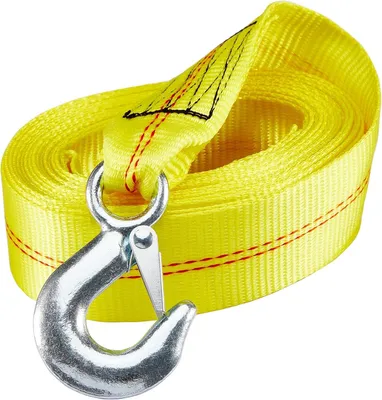Obrázek produktu pro Táhací lano, rozměry 5,08 cm x 6,1 m, nosnost 1497 kg, robustní, vhodné pro auto a loď