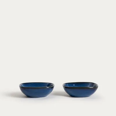 Produktbild von HOMLA OKINAWA-Set mit 2 dunkelblauen Schälchen