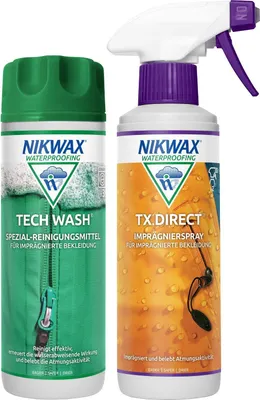 Produktbild von NIKWAX Tech Wash & TX.Direct Spray-On Waschmittel + Imprägnierung je 300ml