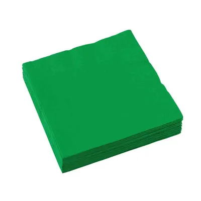 Produktbild von Servietten grün uni