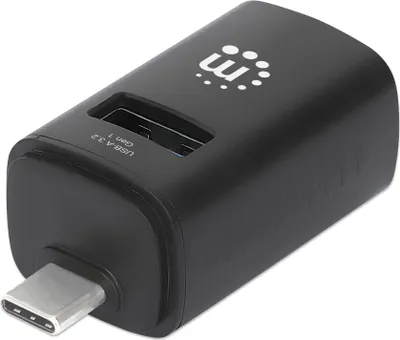 Produktbild von Manhattan USB-Hub USB-C 3.2 Gen 1 3-Port Desktop Schwarz