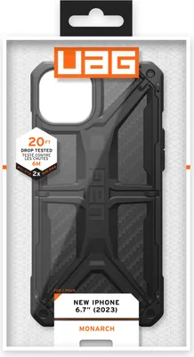 Immagine prodotto di iPhone 15 Plus Monarch - fibra di carbonio