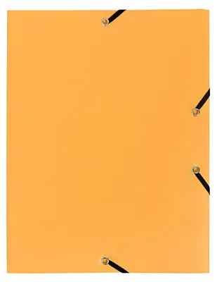 Produktbild von EXACOMPTA Eckspannermappe Opaque Eco DIN A4 PP gelb