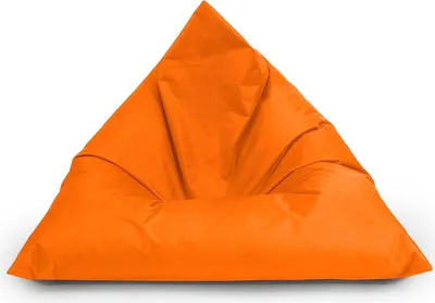 Produktbild von Sitzsack Sitzsack Dreieck Sitzkissen Bean Bag Große & Farbe wählbar Orange 100x70x70cm