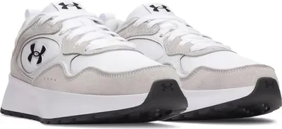 Produktbild von Under Armour Herren Mirage Sport Sneaker Laufschuh 6005797 101 White/Grey, Schuhgröße:42.5 EU