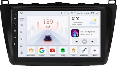 Zdjęcie produktu dla Radio samochodowe, 9-calowy wyświetlacz, system operacyjny Android 13, S8 AHD2 AI
