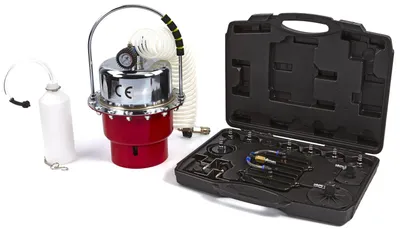 Produktbild von HBM Professional Pneumatisches Bremsenentlüftungsgerät mit Adapterset