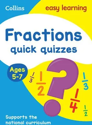 Obrázek produktu pro Fractions Quick Quizzes Ages 5-7