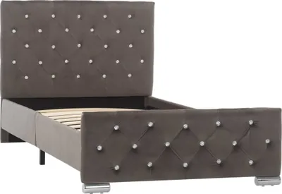 Produktbild von VidaXL 286829, Grau, 96 cm, 2,11 m, 87 cm, 900 x 2000 mm, 27,5 cm