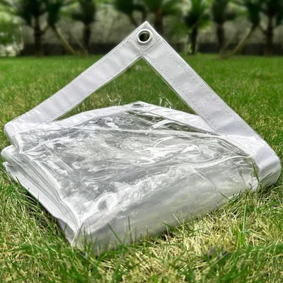 Obrázok produktu pre Vodotesná plachta z PVC, rozmery 2,44 x 2,44 m, s okami