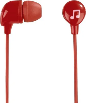 Image de Happy Plugs - Ecouteurs intra-auriculaires - Rouge