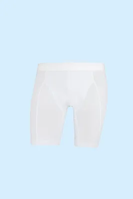 Produktbild von 3er Pack Herren Boxershorts Lange Bein Unterhosen Weiß XL Baumwolle K-10