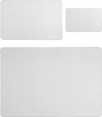 Image de Couvercles alimentaires en silicone, rectangulaires, 3 pièces