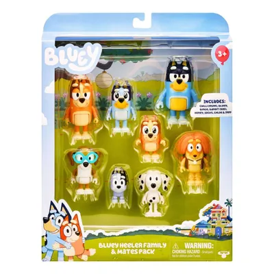 Produktbild von Moose Toys BLUEY Figuren 8er Mega-Pack