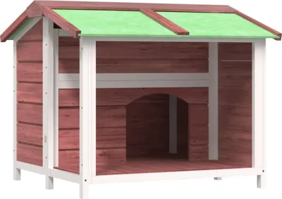 Obrázek produktu pro vidaXL Dog House Mocha 96x87x80,5 cm borovicový masiv