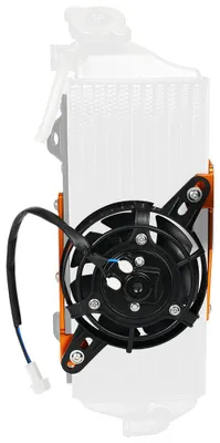 Produktbild von Radiatorlüfter-Montagehalterung – 10,07 W – Aluminium – Schwarz – Motorlüfter