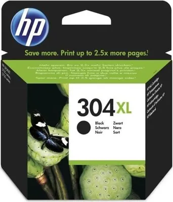 Immagine prodotto di Cartuccia d'inchiostro nero originale HP 304XL (N9K08AE)