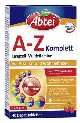Immagine prodotto di Abbazia A-Z Compresse Complete 40 Capsule