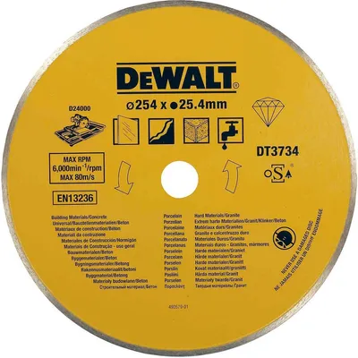 Produktbild von DEWALT Diamanttrennscheibe Eco4 250 mm DT3734-XJ