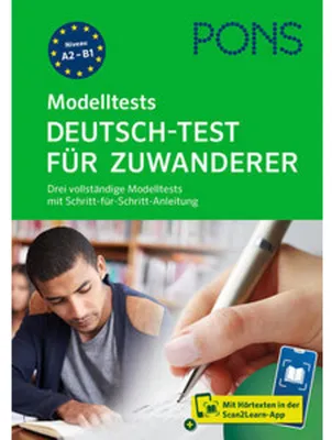 Obrázek produktu pro PONS Modelltests Deutsch-Test für Zuwanderer
