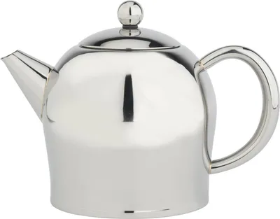 Productafbeelding van Bredemeijer theepot Santhee, 1 liter, roestvrij staal, glanzend. Artikelnummer: 5306MS
