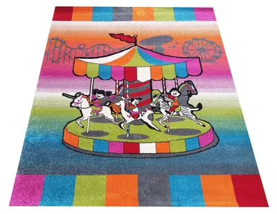 Productafbeelding van stuk tapijt BELLA 116 veelkleurig 400 x 400 cm