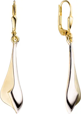 Produktbild von JOBO Boutons 333 Gold Gelbgold bicolor bicolor Ohrringe Ohrhänger Goldohrringe