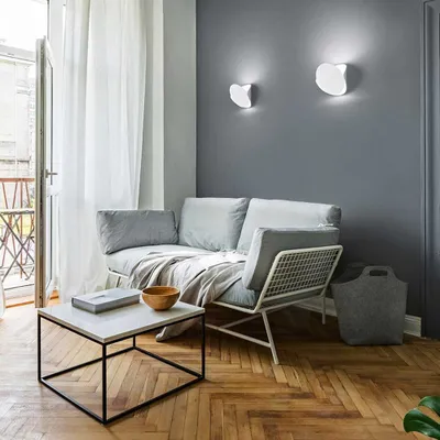 Produktbild von Fabas Luce LED Wandleuchte Shield 220x190mm 15W Warmweiß Schwarz dimmbar