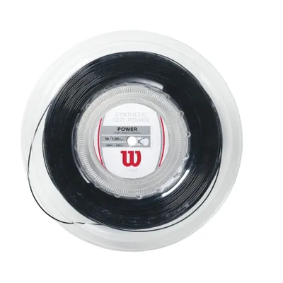 Produktbild von Wilson Tennissaite Synthetic Gut Power 200m schwarz, 75260198400016