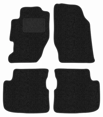 Image de Tapis de sol en moquette pour Honda Accord VI 1998-2002 (coupé) – jeu 4 pièces, anthracite, sur mesure – Wielganizator ANTHRA