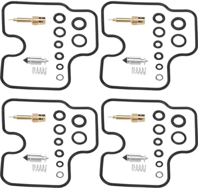 Immagine prodotto di Kit di riparazione carburatore in 4 pezzi, ricambio professionale per la ricostruzione del carburatore per CB400 NC31 CB400SF