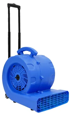 Immagine prodotto di Ventilatore per l'asciugatura dei pavimenti, potente motore da 750 W, inclinazione regolabile, blu