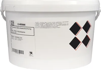 Produktbild von Wilckens Betonbeschichtung LF seidenmatt, 5 l, RAL 7032 Kieselgrau